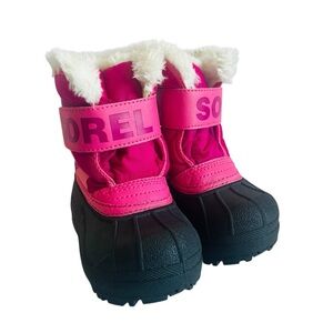 SOREL Kids' Snow Commander Insulated Waterproof Boots